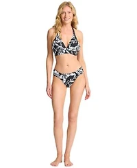 Tommy Bahama Womens Blooms Reversible Halter Top Reversible Hipster