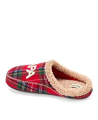 Dearfoams Men's Papa Bear Clog Slipper