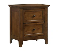 Intercon Nightstand, 2 Drawer in Tuscan
