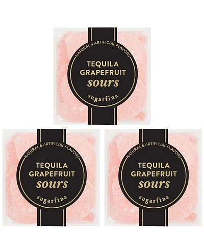 Sugarfina Tequila Grapefruit Sours Kit, 3 Piece