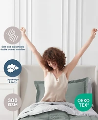 Nestl Luxury Soft Reversible 5-Pc. Comforter Set, Twin Xl