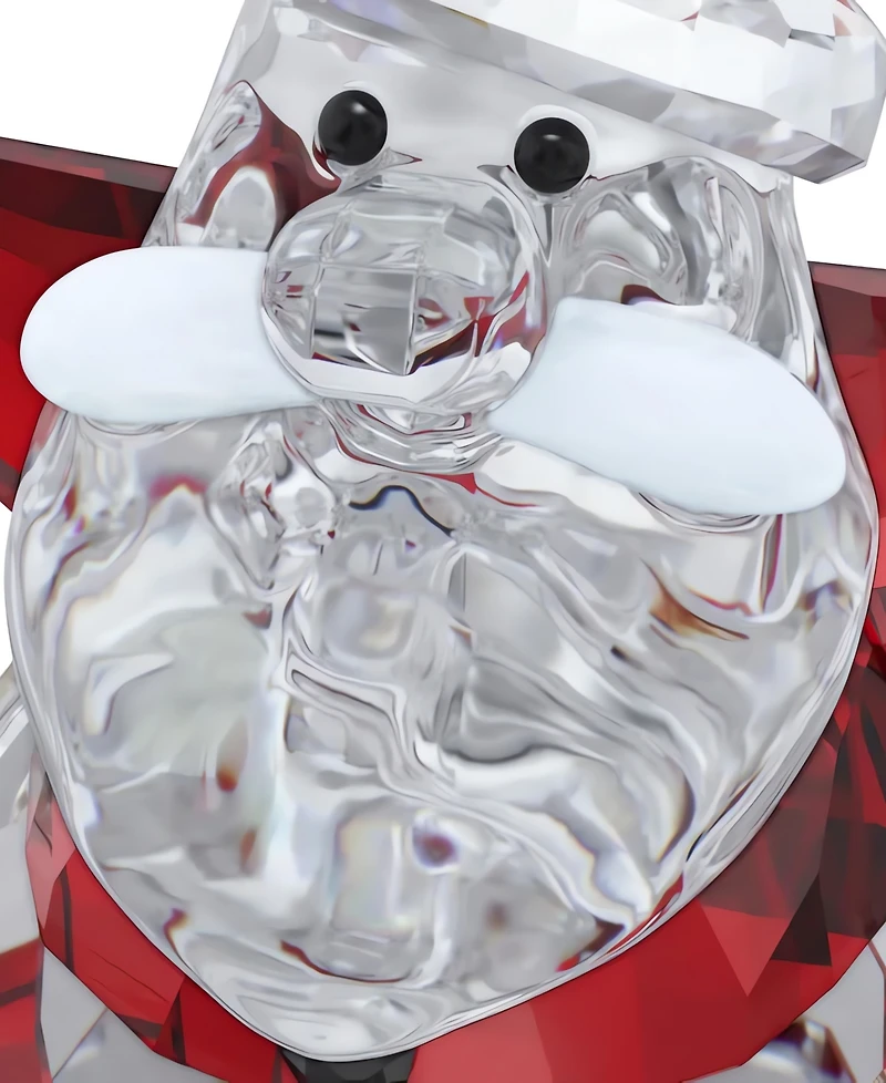 Swarovski Holiday Cheers Santa Claus and Chimney Figurine
