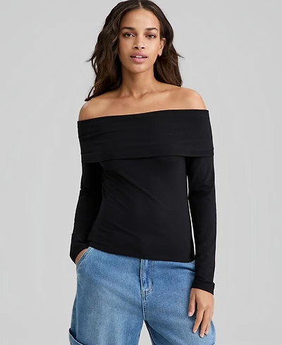 And Now This Petite Off-The-Shoulder Top, Macy's Exclusive