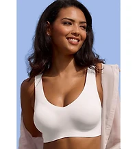Lascana Women's Wide Strap Seamless T-Shirt Bra