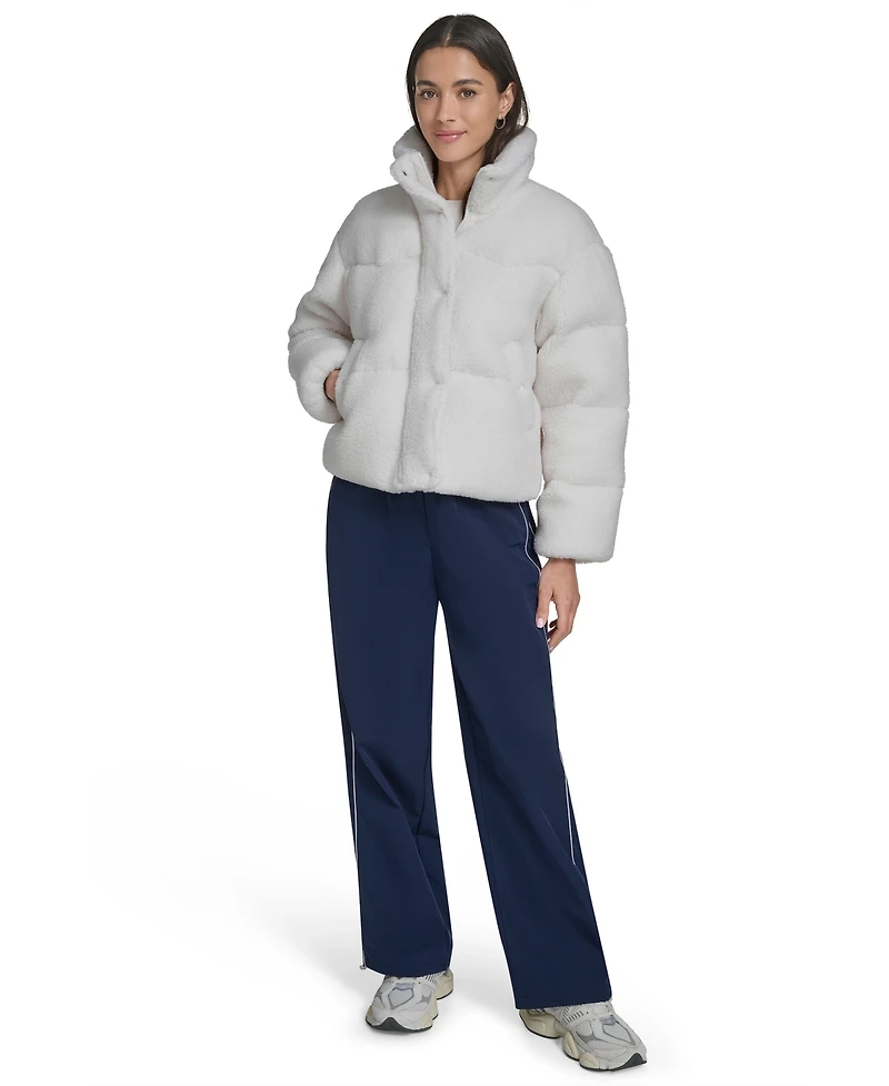 Levi's Women's Regular Sherpa Western Puffer Jacket