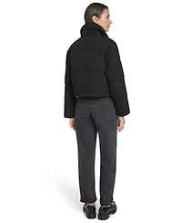 Levi's Women's Regular Cropped Cotton Puffer Jacket