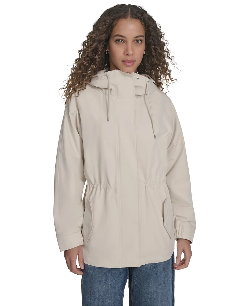 Levi's Women's Regular Raglan Sleeve Rain Parka Jacket