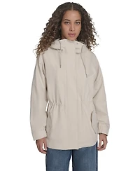 Levi's Women's Regular Raglan Sleeve Rain Parka Jacket