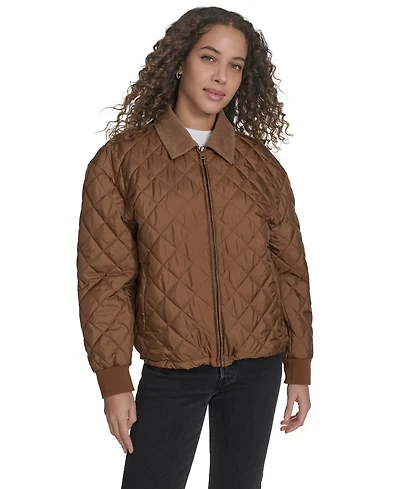Levi's Women's Regular Diamond Quilted Jacket