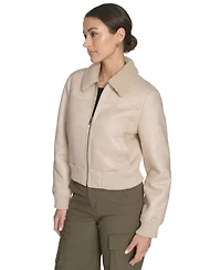 Levi's Women's Regular Faux Shearling Western Bomber Jacket