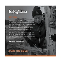 RefrigiWear Men's Touchscreen Gloves - Warm & Durable with Conductive Fingertips