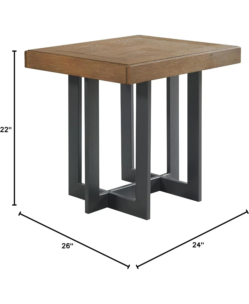 Intercon 22"" End Table in Dune