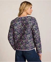 Lands' End Women's Quilted Reversible Jacket