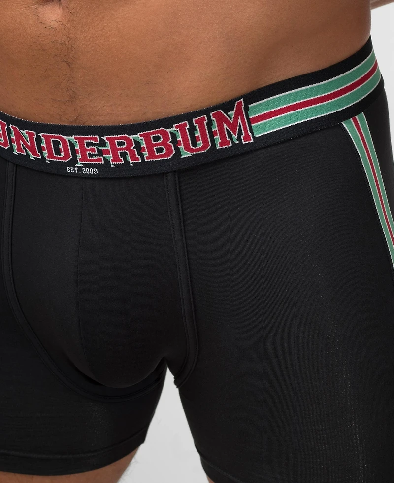 Rounderbum Men's Varsity Padded Boxer Brief