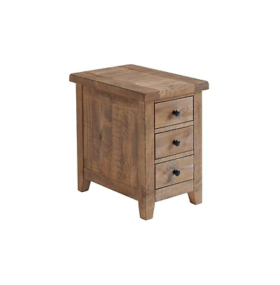 Intercon Chairside Table, 16x24 in Sandwash