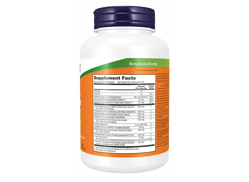 Now Foods Prostate Health Clinical Strength ,180 Softgels