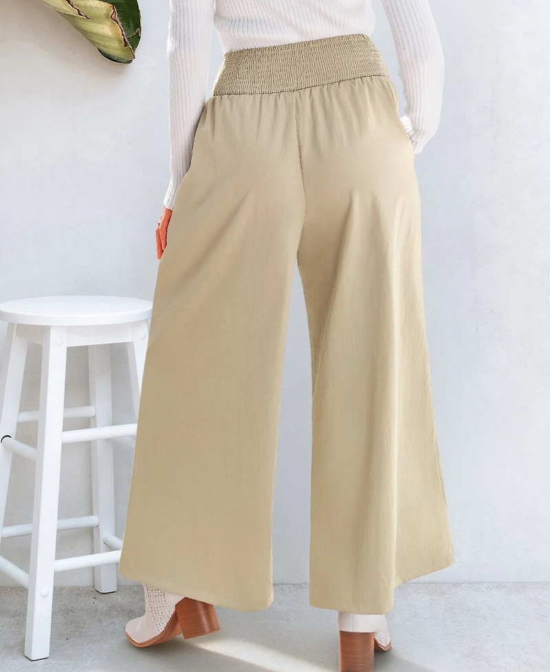 Cupshe Women's Don t Miss Out Beige Pants