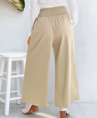 Cupshe Women's Don t Miss Out Beige Pants