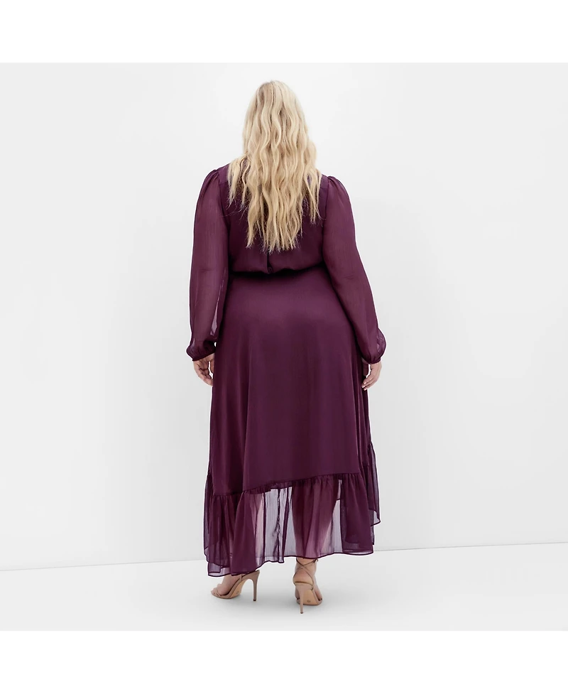 City Chic Women's Instinct Maxi Dress