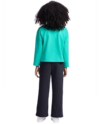 Color Lab Girls 3T-7 Printed Long Sleeves T-Shirt