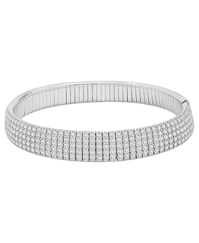 Macy's Diamond Stretchy Bangle (9 ct. t.w.) in 14K White Gold