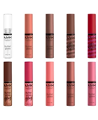 Nyx Professional Makeup 10-Pc. Holiday Butter Gloss Vault Gift Set