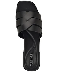 Calvin Klein Women's Tisha Slip-On Flat Sandals