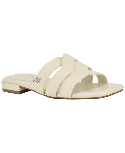 Calvin Klein Women's Tisha Slip-On Flat Sandals