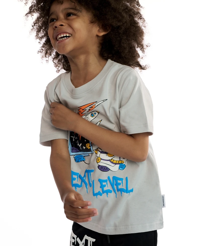 Sovereign Code Boys 2T-7 2-Piece Graphic Print T-Shirt and Joggers Set