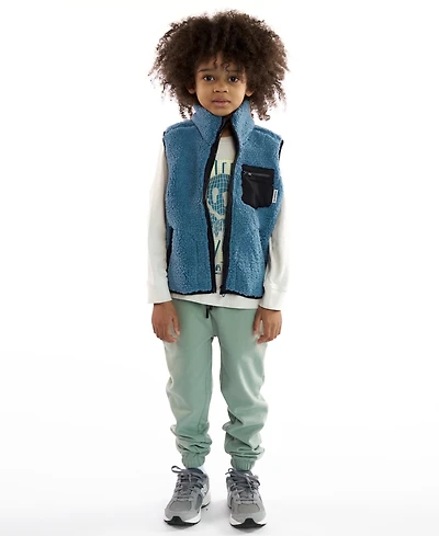 Sovereign Code Boys 2T-7 3-Piece T-Shirt, Vest and Joggers Set