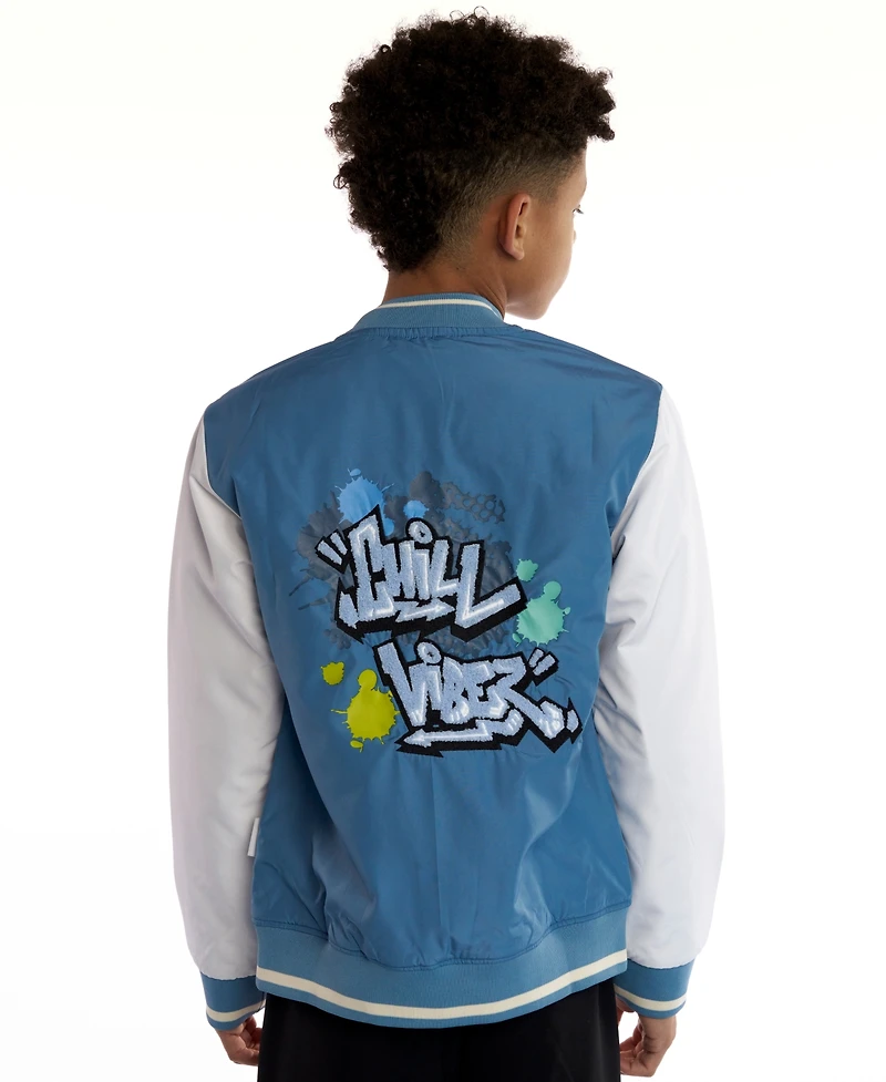 Sovereign Code Boys 5-20 Graphic Print Long Sleeves Bomber Jacket