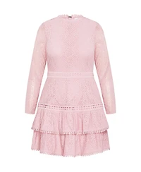 City Chic Women's Gabriella Lace Dress