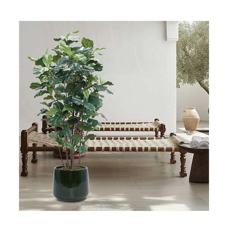 Chic Crate Set of 4 Modern Ceramic Planters