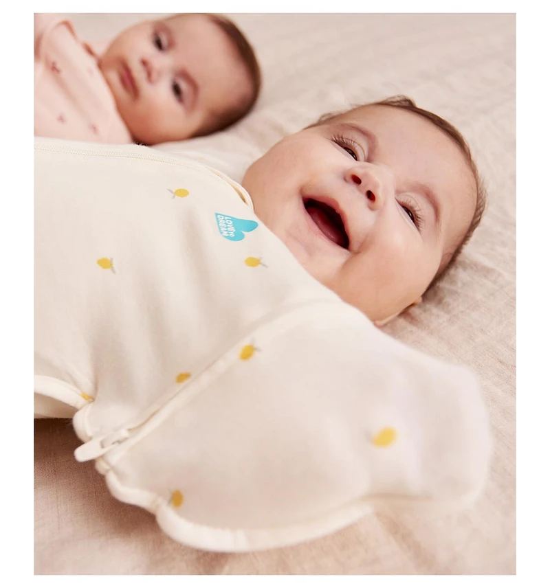 Love To Dream Baby Transition Bag Sleep Sack - Bamboo 1.0 Tog Cream Large (19-24lbs)