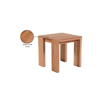 Meridian Furniture Tulum Teak Outdoor End Table