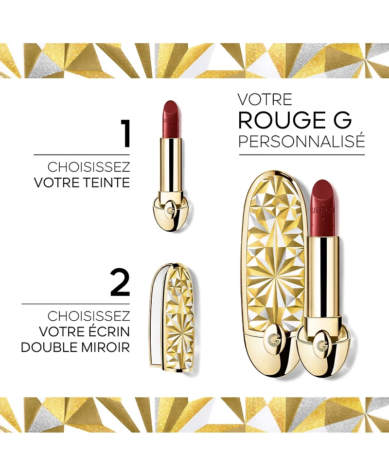 Guerlain Holiday Limited Edition Rouge G Customizable Satin Lipstick Refill