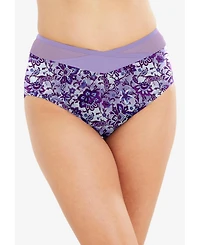 Comfort Choice Women's 3-Pack Microfiber Brief
