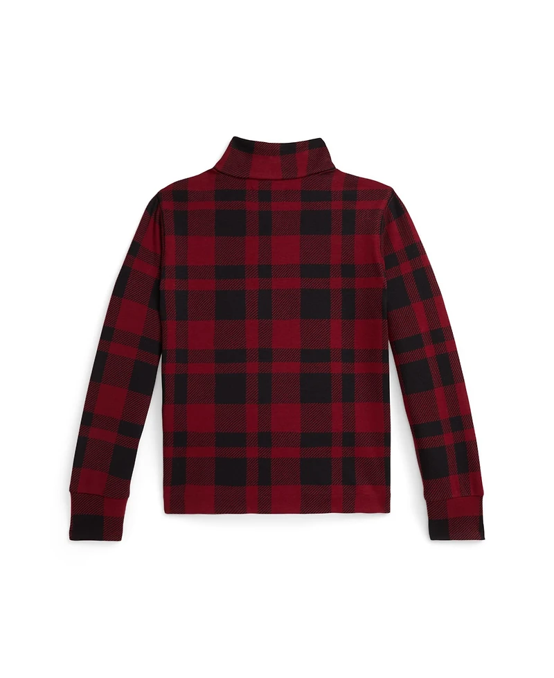Polo Ralph Lauren Boys Plaid Cotton Interlock Pullover