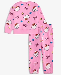 Epic Threads Girls Toddler 2T-4T Hello Kitty Printed Top and Pants Set, 2-Piece, Macy's Exclusive