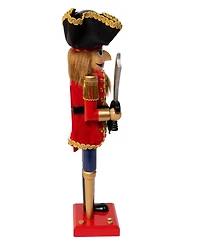 Kurt Adler 15-Inch Pirate Nutcracker with Peg Leg