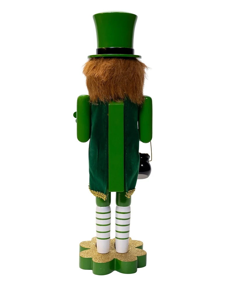 Kurt Adler 14-Inch Leprechaun Soldier Nutcracker