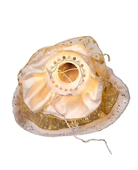 Kurt Adler 16-Inch Ul 10-Light Celestial Angel Tree Topper