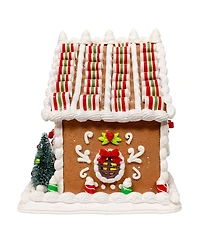 Kurt Adler 9-Inch Battery Operated Gingerbread House