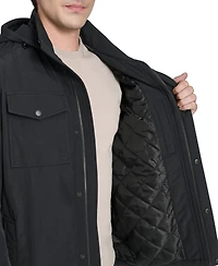 Cole Haan Men's Cotton-Touch Nylon Field Jacket