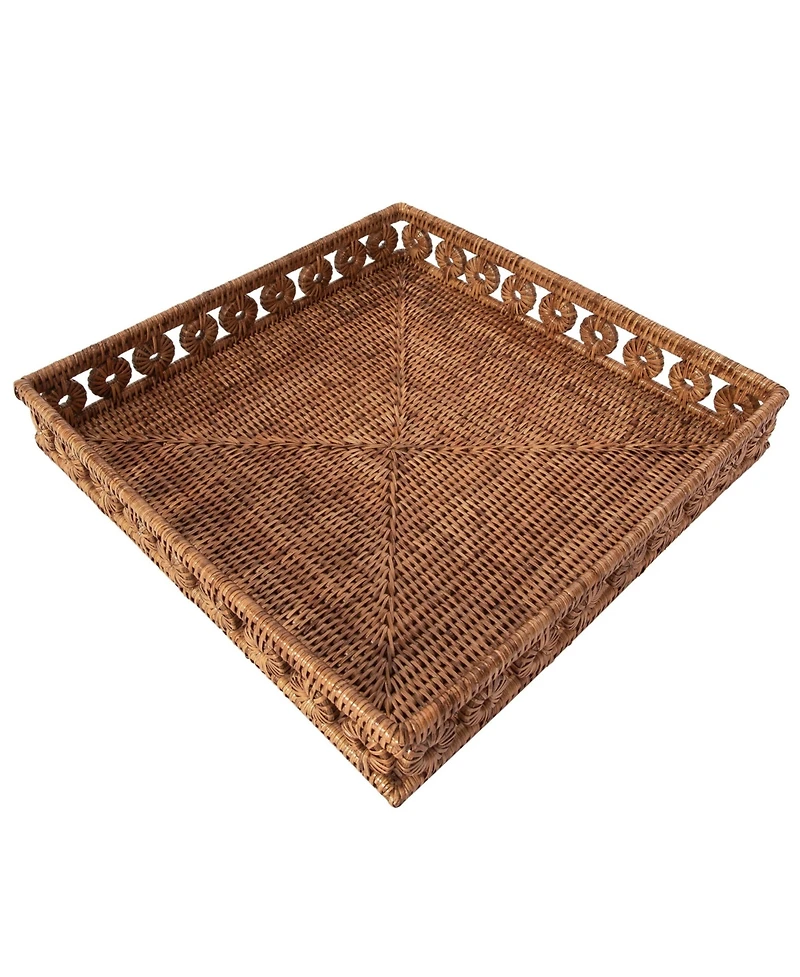 Artifacts Rattan Inna Design Square Tray