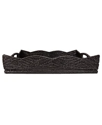 Artifacts Rattan Scallop Collection Rectangular Tray