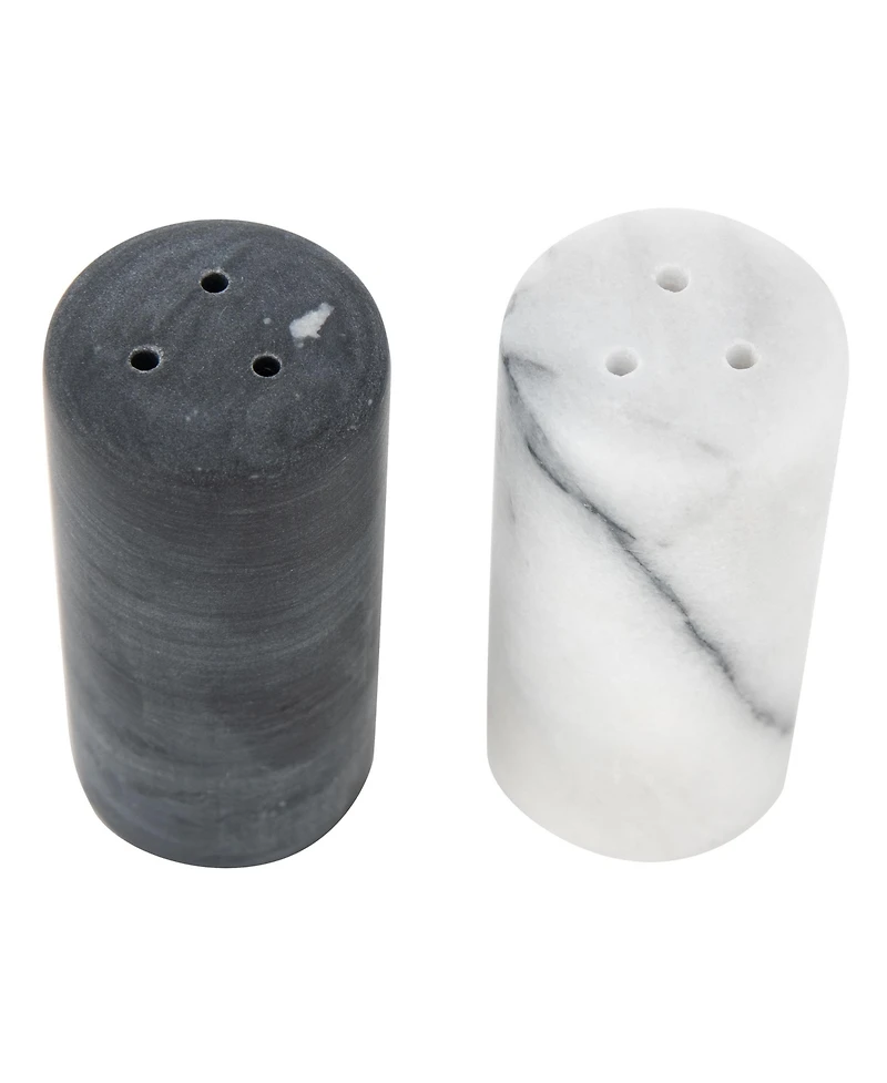 Artifacts Trading Company Marble Salt & Pepper Shaker (Set of 2)