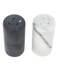 Artifacts Trading Company Marble Salt & Pepper Shaker (Set of 2)