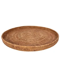 Artifacts Rattan Round Tray 32"