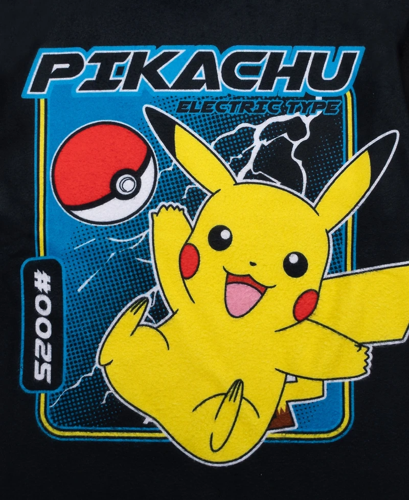 Pokemon Boys 4-10 2-Piece Print Top and Pants Pajama Set